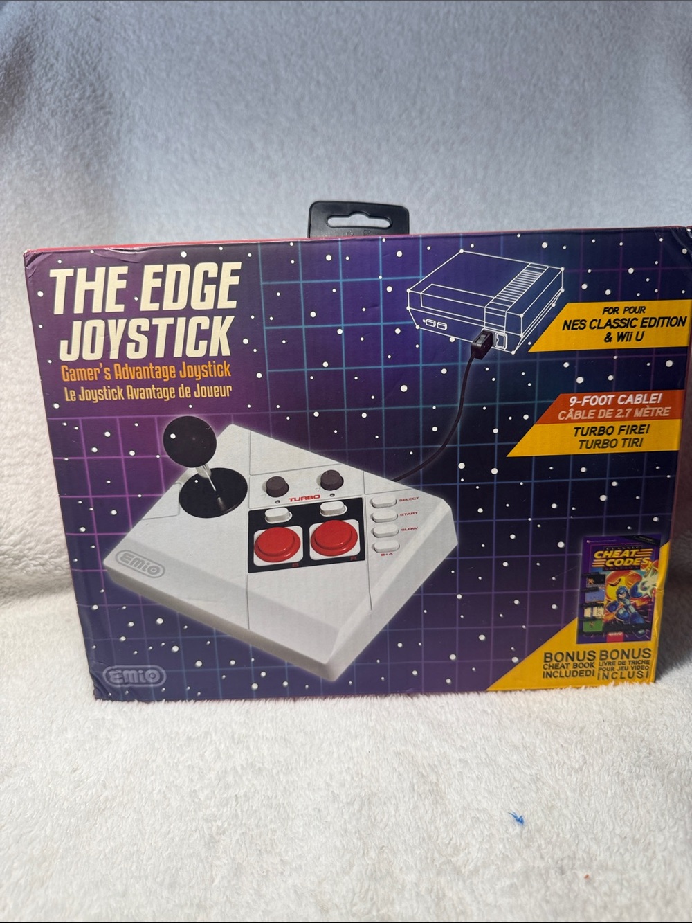 The Edge Joystick Retro Arcade Controller - White